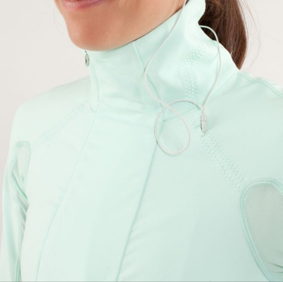 #29 Lululemon Run Reflect Pullover Mint Moment Women's Size 6 - Picture 3 of 12